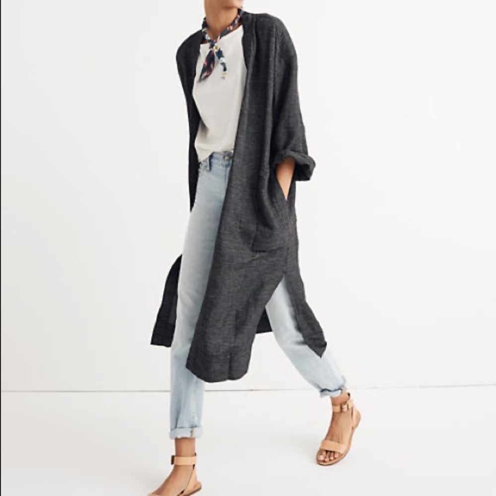 Madewell Long Robe Jacket